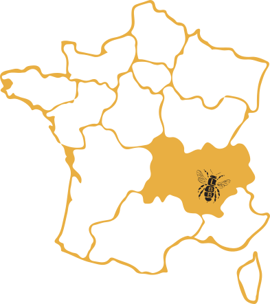 zone de butinage des abeilles